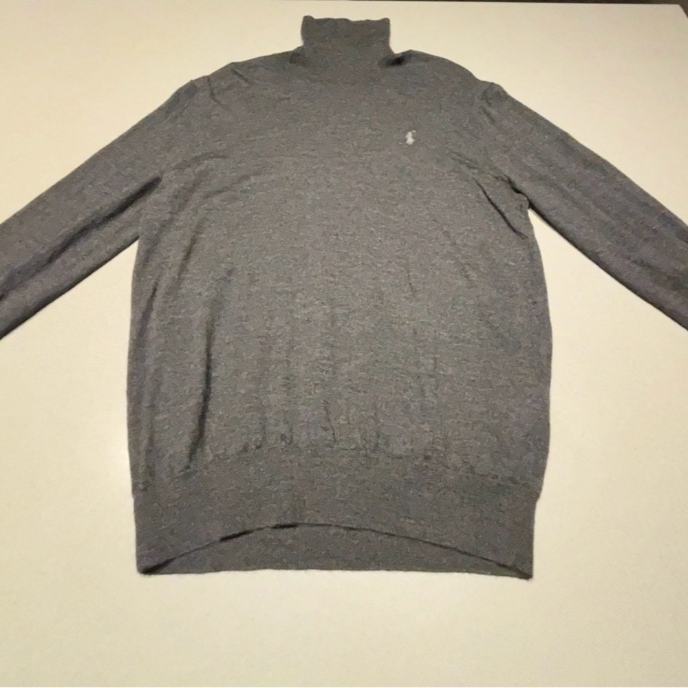 Polo Ralph Lauren Washable Merino Wool Turtleneck Sweater